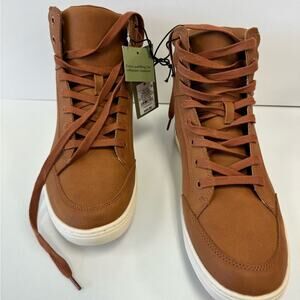Men's Travis High Top Sneaker - Goodfellow & Co Cognac 9.5
